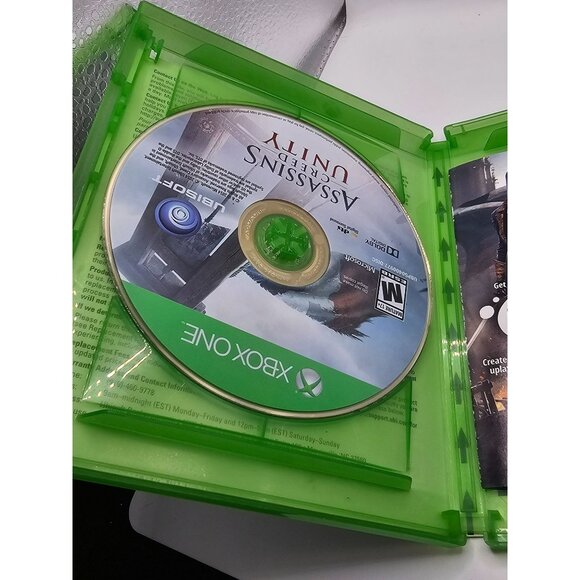 Assassins Creed Unity Xbox One Game Walmart Edition With Bonus Mission & Exclusi - Picture 6 of 6